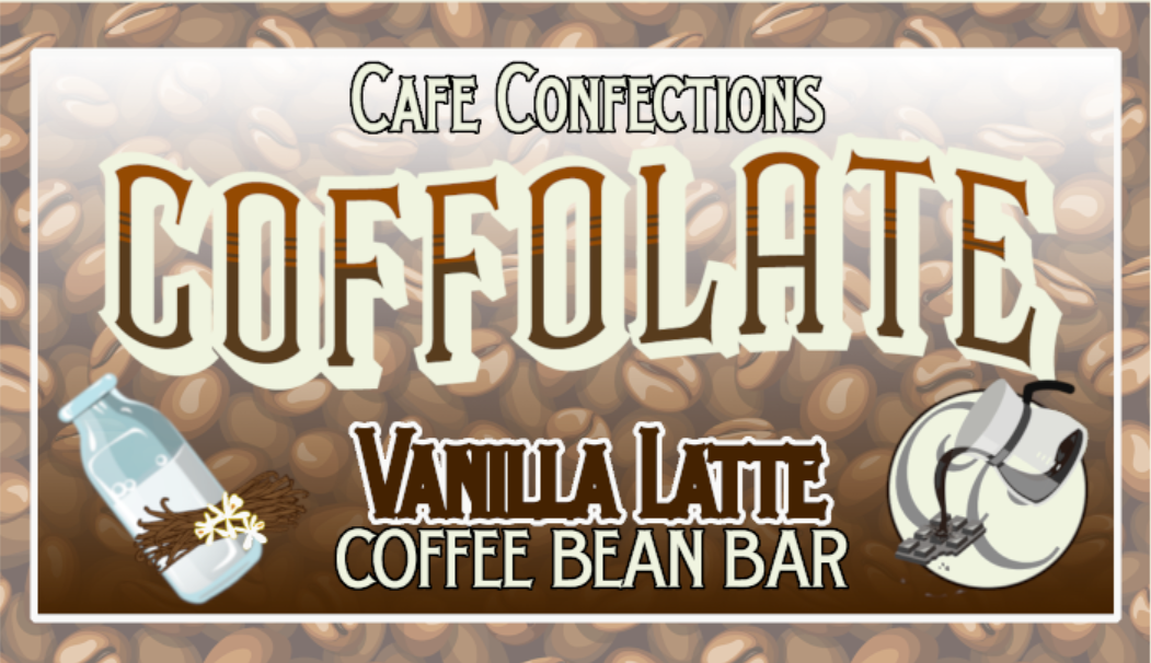Vanilla Latte Coffee Bean Bar